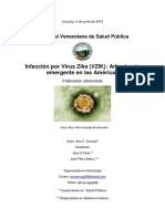 I Nfeccion Por Virus Zika-Arbovirosis Emergente en Las Americas-Publicacion Adelantada - .