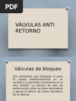 Válvulas Anti Retorno