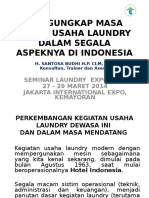Expo 2014-Mengungkap Masa Depan Usaha Laundry Dan Segala Aspeknya Di Indonesia