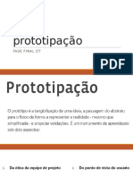 prototipação em design thinking