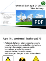 Potensi Bahaya Di Area Workshop Turbin