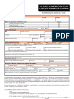 Solicitud Formación Continua FSC