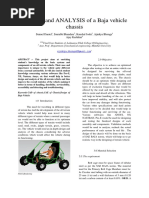 Analysis of Baja Chassis