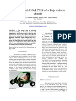 Analysis of Baja Chassis