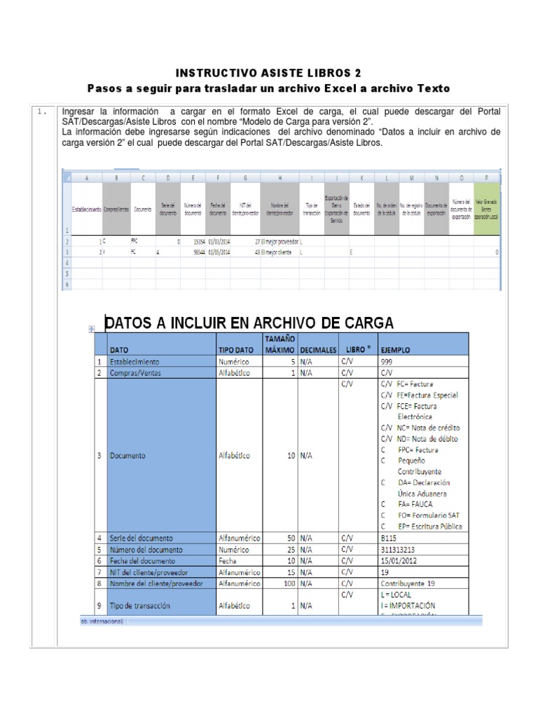 Instructivo para Asiste Libros 2 | PDF | Archivo de computadora ...