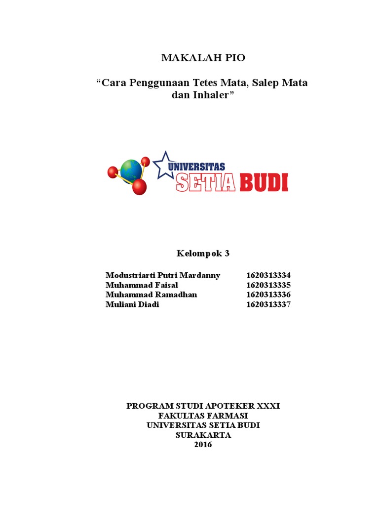 Cara Membuat Obat Bius Hirup Dari Tetes Mata - Kreatifitas Terkini