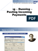 Billing - Dunning - Posting Incoming Payments