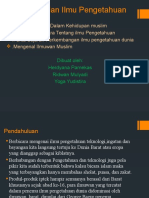 Islam Dan Ilmu Pengetahuan