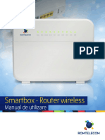 Manual de Utilizare Router SmartBox