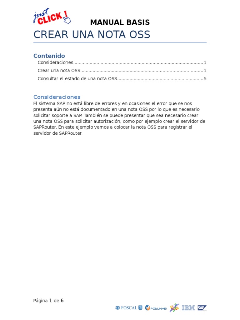 Crear Una Nota Oss | PDF | Negocios | Finanzas y dinero