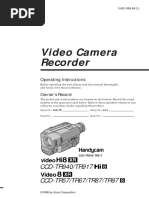 Sony CCD-TR67 PDF