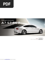 Download Audi a7 manual by b108741 SN307524306 doc pdf