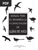 Training Bird Guides