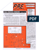 Salida Vertical Con Diferencias en Comparador Puede Perforar TRC Boletin Tecnico APAE 171