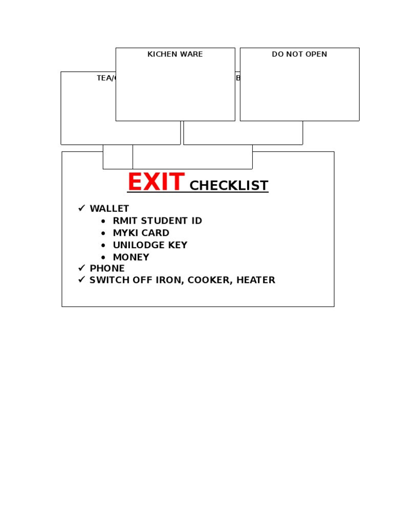 RMIT Student ID and Essentials Checklist | PDF