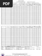 TPAD Teacher Lesson Attendance Register TLAR | PDF