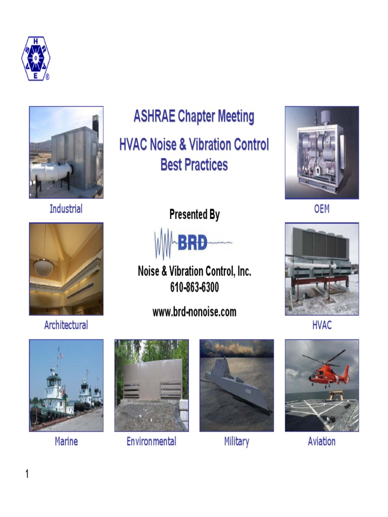 HVAC Noise and Vibration Control Summary PDF Decibel Waves