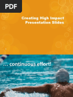 High Impact Presentation