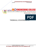 Me6404 - Thermal Engineering