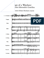 Mahler Songs of A Wayfarer