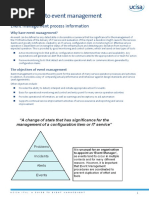 ITIL - A Guide To Event Management PDF