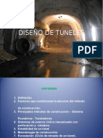 Diseño de Minas. Tuneles