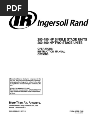 Ingersoll Dresser Pump Manual - dresser
