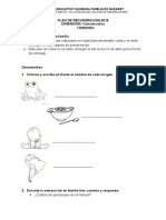 Plan de Recuperación Primer Periodo