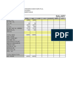 Salary of 2008 - 2009: April MAY June July August Sept. Oct