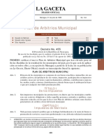 Planes de Arbitrio Municipal