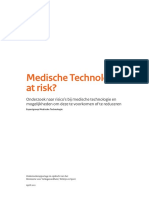 Raport Medische Technologie Risicos