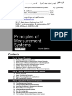 Principles of Measurement System-Formula