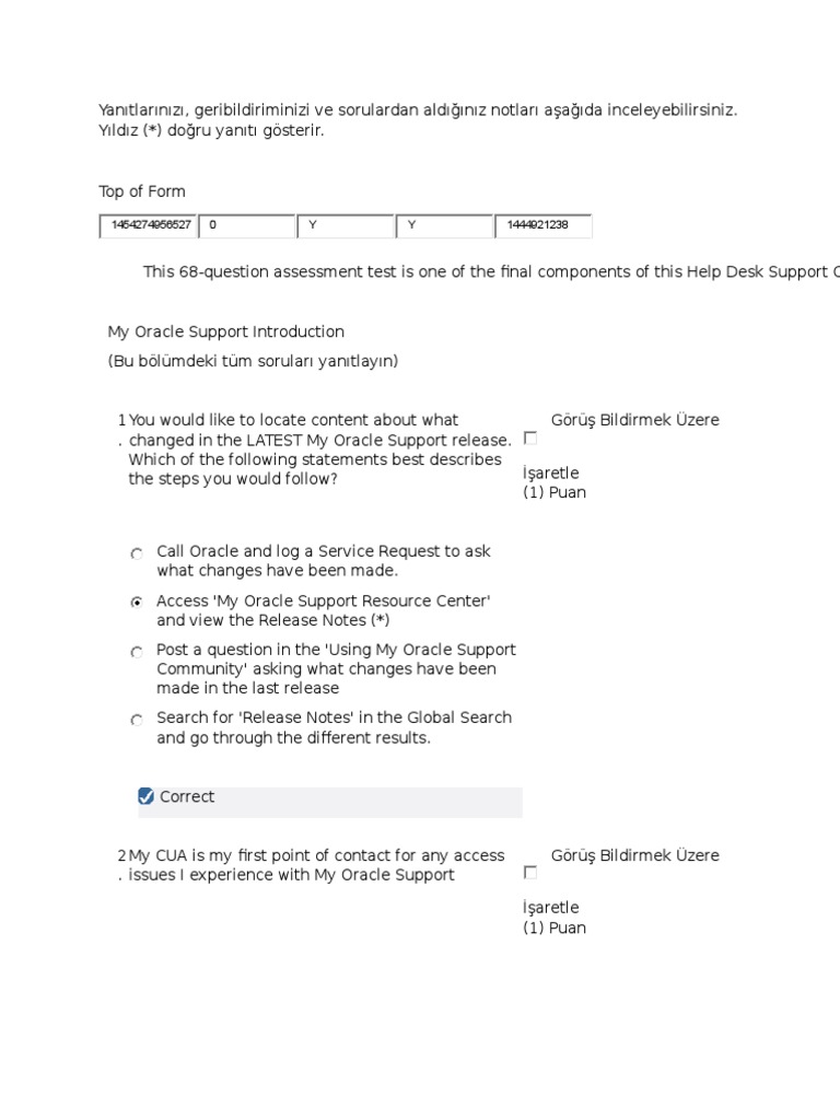 Oracle Help Desk Exam Internet Forum Oracle Database