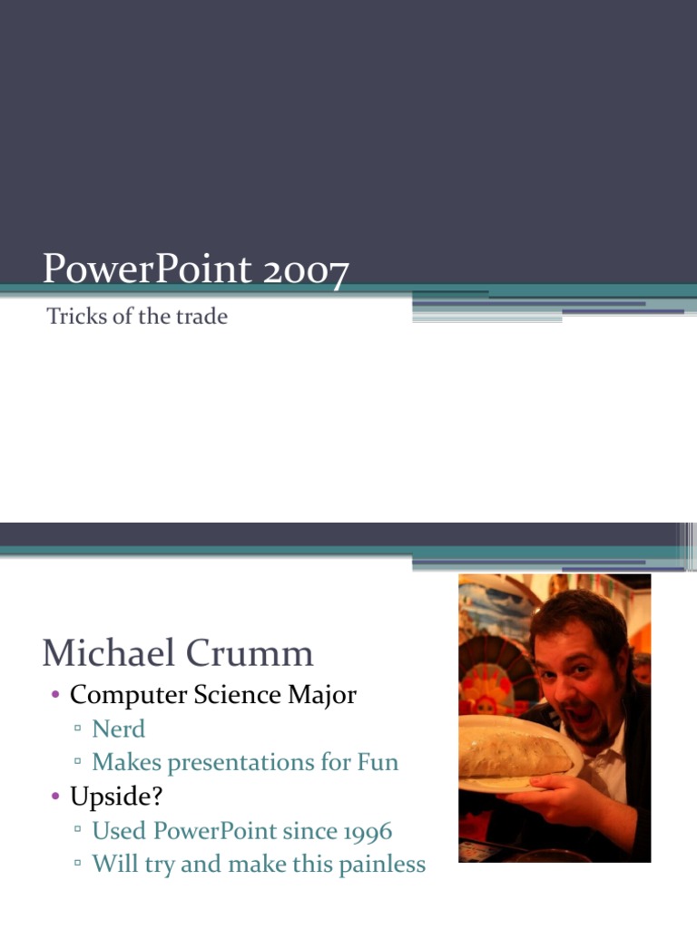Power Point 2007 Tutorial | PDF
