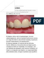 Oclusion en Implantologia