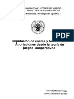 Universidad Complutense de Madrid Facultad de Ciencias Matemáticas Dpto. de Estadística e Investigación Operativa ¡