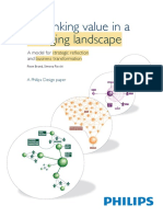 Rethinking Value in A Changing Landscape - A Model For Strategic Reflection and Business Transformation