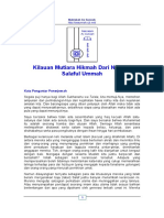 Kilauan Mutiara Hikmah Dari Nasihat Salaful Ummah