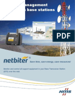 Netbiter Solution For Telecom Base Stations