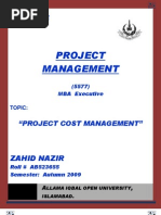 Project Cost Management