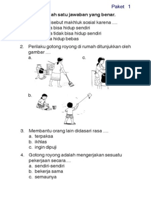 Hidup saling menghormati menghargai dan menyayangi antara sesama manusia disebut