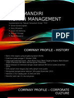 Bank Mandiri - Human Management