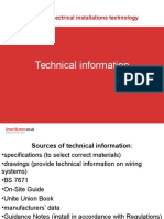 Electrical Installation - Technical Information