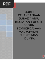 Download 2 Bukti Pelaksanaan Survei SKP 2015 by puskesmas SN307613052 doc pdf