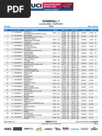 uci men's downhill results