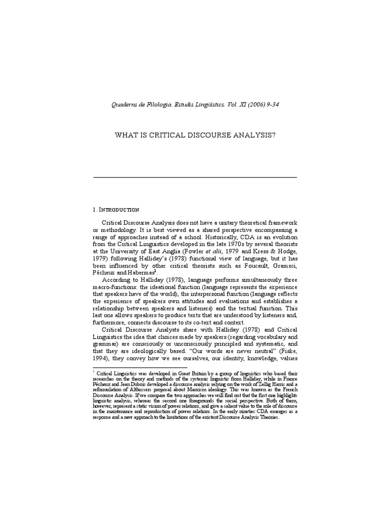 What Is CDA PDF Academic Discipline Interactions Psychological