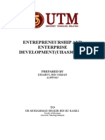 Entrepreneurship and Enterprise Development