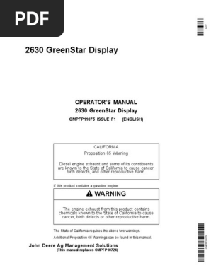 2630 Gs Display Operators Manual Usb Usb Flash Drive