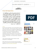 Kumpulan Hadits Qudsi - PDF
