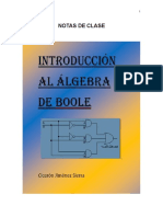 Introducción Al Algebra de Boole